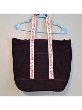 Victorias Secret Black Tote Bag
